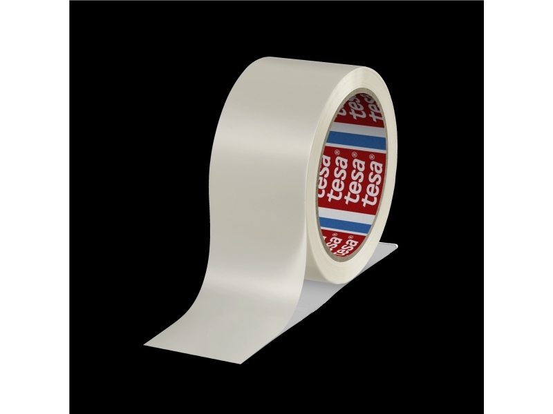 Tesa 4120 White Packing Tape, 66M X 50Mm