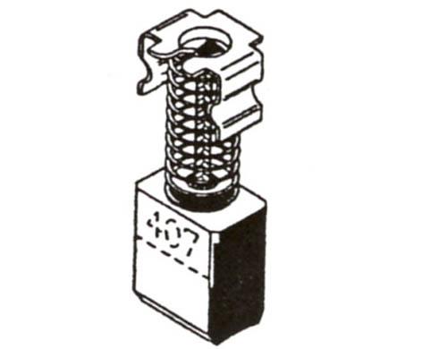 Husholdningskulbørster 30-00-407 - 2 stk