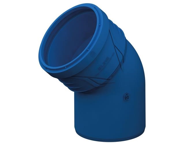 Bøjning S-LINE 160mm- 45°