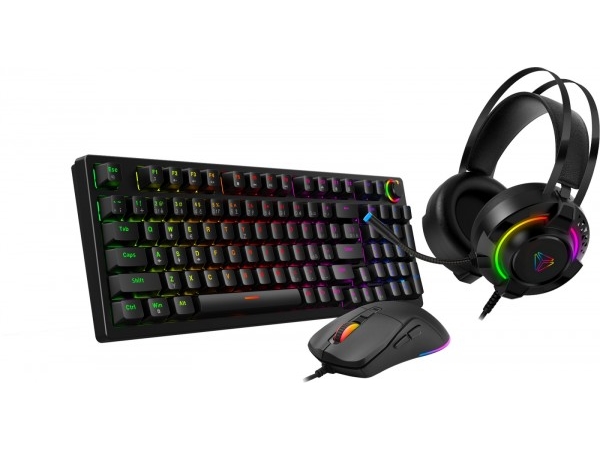 Yenkee Gaming Premium Ygs 03 3-I-1 Tastatur, Mus, Hovedtelefoner