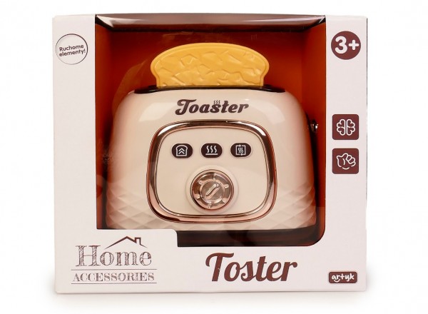 Toaster with 2 toasts Home acces.180491 | Köksutrustning - Grytor & pannor - Ånggrytor | GameStuff