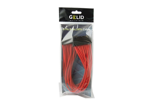 Gelid Solutions Ca-24P-04, 0,3 M, Atx (24-Pin), Atx (24-Pin), Männlich, Weiblich, Gerade