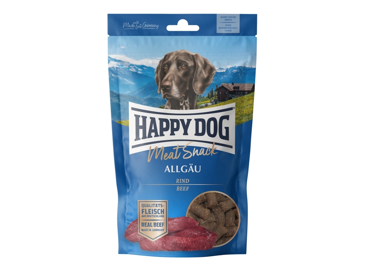 Happy Dog Meat Snack Bavaria, Voksen, Enhver Race, Bøf, 75 G, Gluten Fri