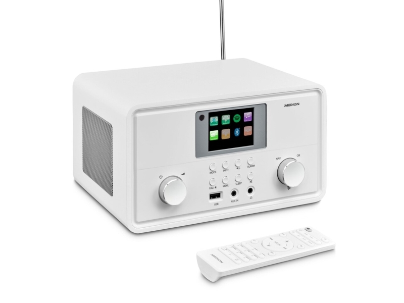 Medion Md 88069 Internet-Radio Weiß