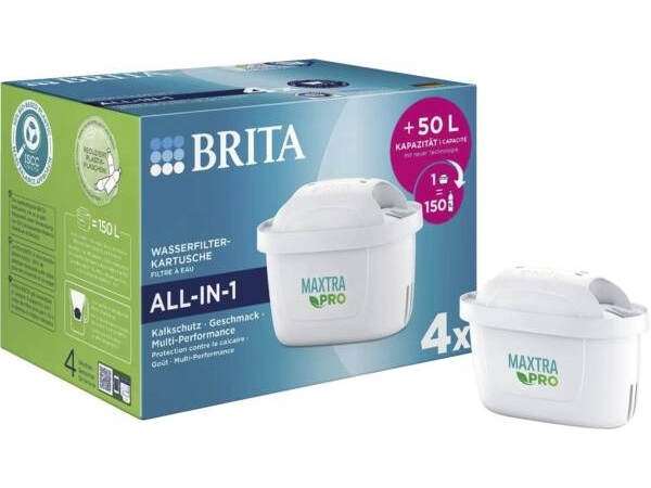 Brita 122027 (1050838), 4 styck, Brita, Vattenfilterpatron | Köksutrustning - Vattenfiltrering - Vattenfiltreringskanna | GameStuff