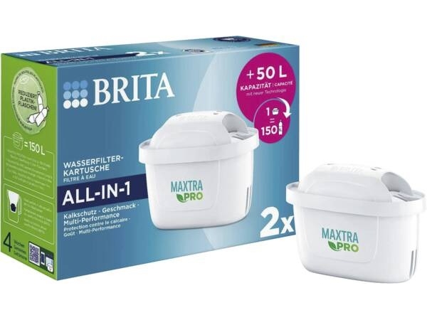 Brita 122003 (1050836), 2 styck, Brita, Vattenfilterpatron | Köksutrustning - Vattenfiltrering - Vattenfiltreringskanna | GameStuff
