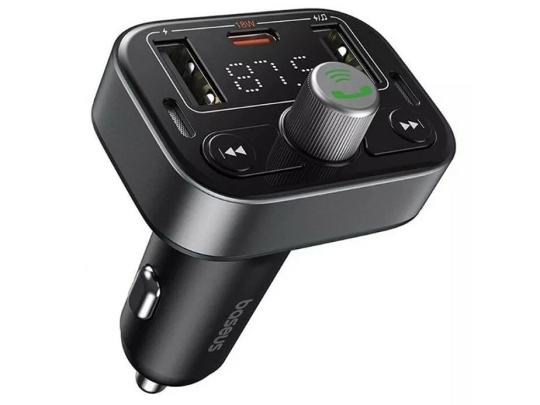 Baseus SUP0003754, Digital, FM, 87,5 - 108 MHz, LED, Bluetooth, Cigarr tändare | TV, Ljud & Bild - Stereo - Radio (DAB och FM) | GameStuff