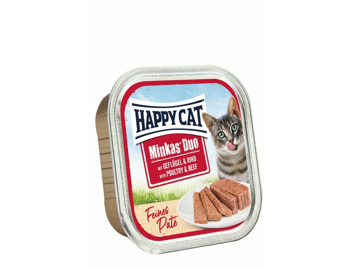 Minkas Duo, Dessertpastete, Huhn Und Rind, 100G