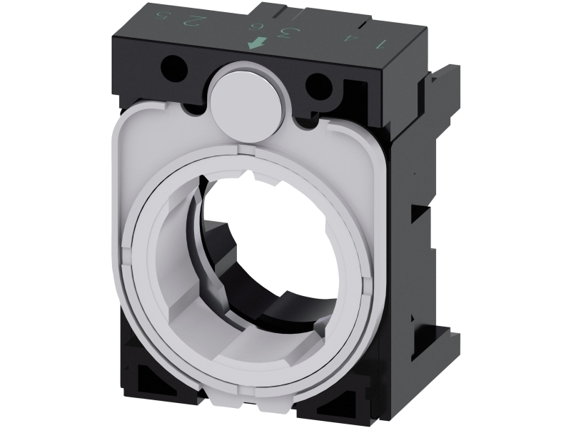 Siemens 3SU15000AA100AA0, Hållare, Svart, Grå, Plast, 30 mm, 40 mm, 24 g | EL Artiklar - Elcentral - Tryckknapp & signallampa | GameStuff