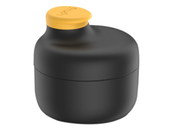Lékué 889561, Container, Round, 0.05 L, Black, Yellow, Polypropylene (Pp), Sauce