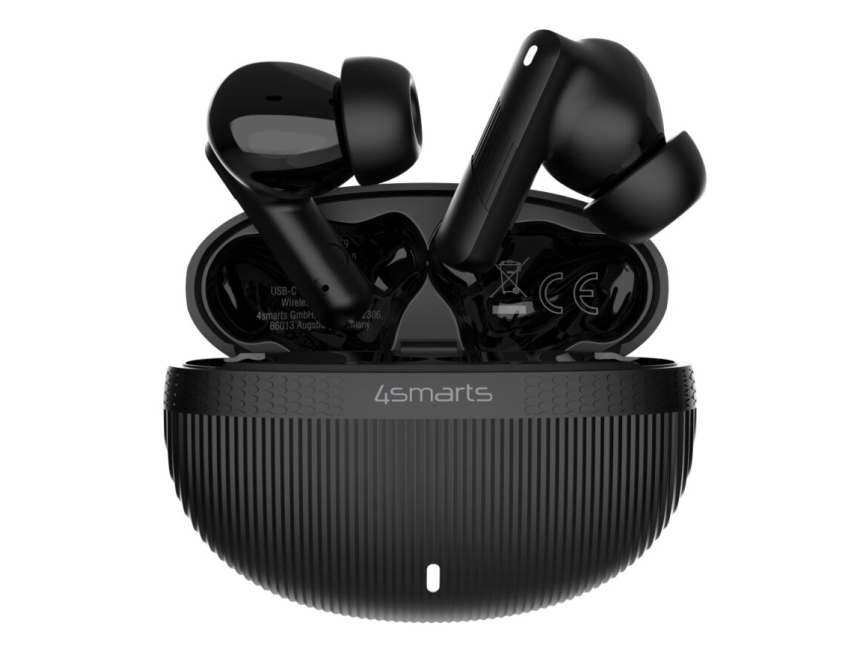 4Smarts Skybuds Pro Anc, True Wireless Stereo (Tws), Calls/Music/Sport/Everyday, 40 G, Headset, Black