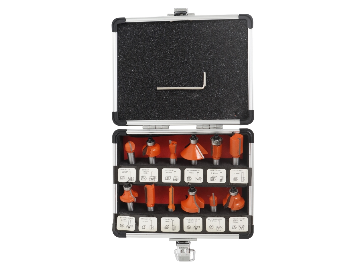 Boxer® fræsejernssæt 12 dele | Verktyg & Verkstad - Handverktyg - Övriga handverktyg | GameStuff