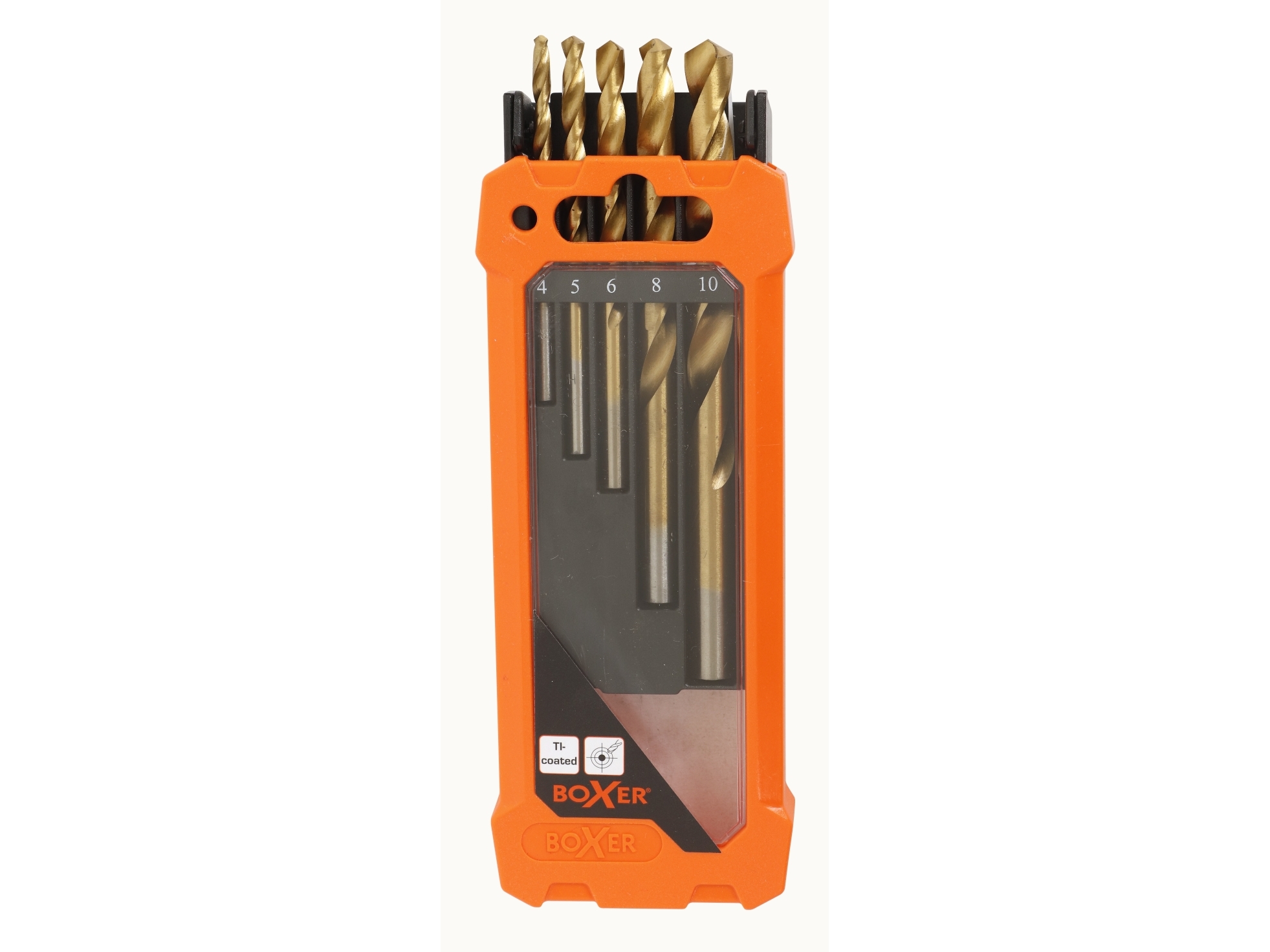 Boxer® HSS titanborrsats 5 delar | Elverktyg - Tillbehör - Bitar & Borrset | GameStuff