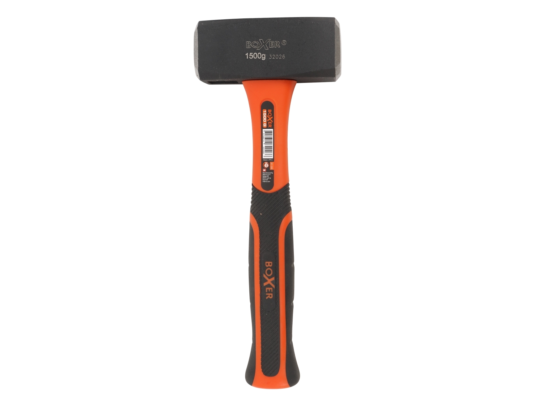 Boxer® mukkert med glasfiberskaft 1500 gram | Verktyg & Verkstad - Handverktyg - Hammers | GameStuff