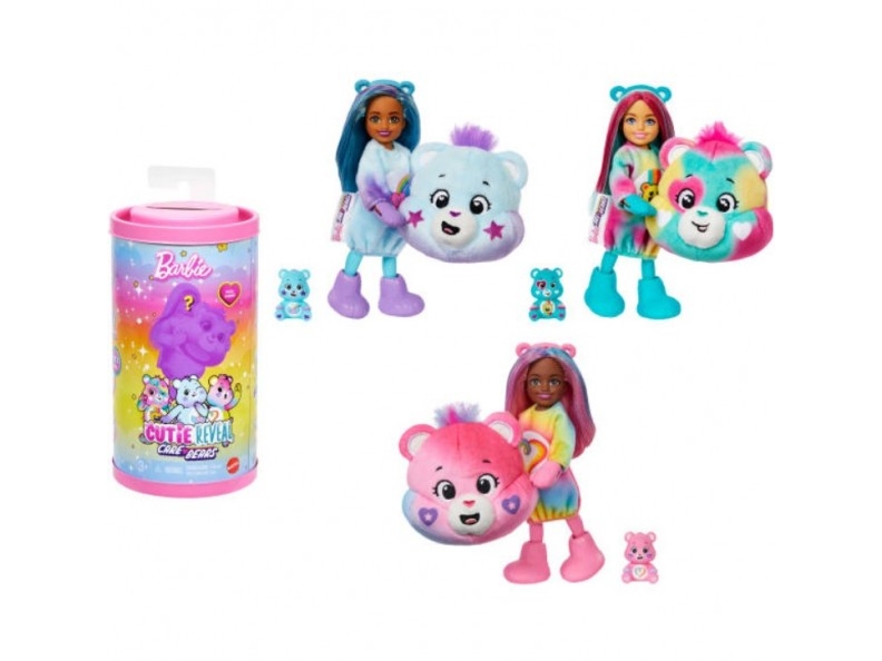 Barbie Care Bears Cutie Reveal Chelsea Bears mix | Leksaker - Figurer & Dockor - Modedockor | GameStuff