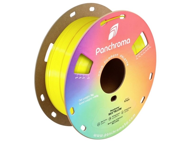 Polymaker Panchroma Pla Silk 1.75Mm 1Kg - Silk Geltona