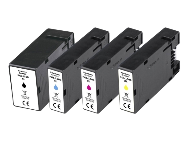Renkforce Rf-5706078, Hohe (Xl-) Ausbeute, Schwarz, Cyan, Magenta, Gelb, 4 Stück(E), 1200 Seiten, 1200 Seiten, Kombi-Packung