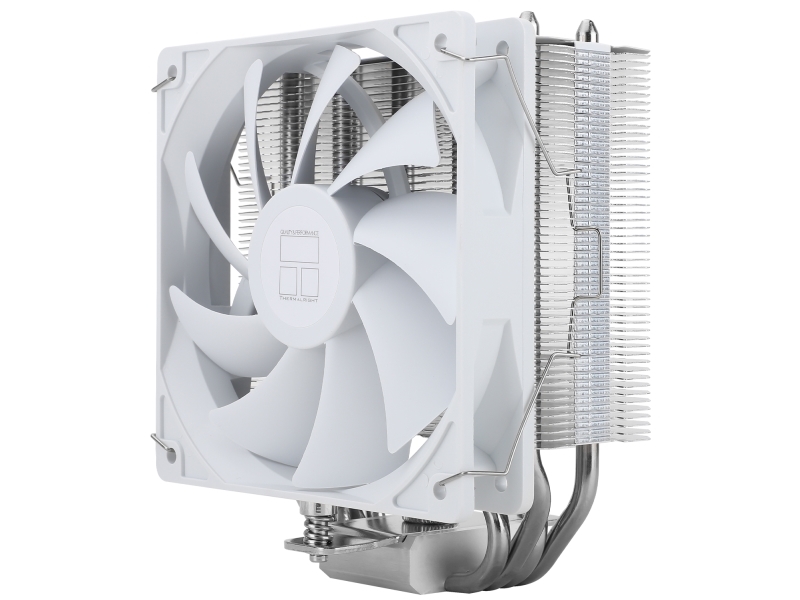 Thermalright Assassin X 120 Refined Se White, Kühlkörper/Radiator, 12 Cm, 1550 Rpm, Aluminium, Schwarz
