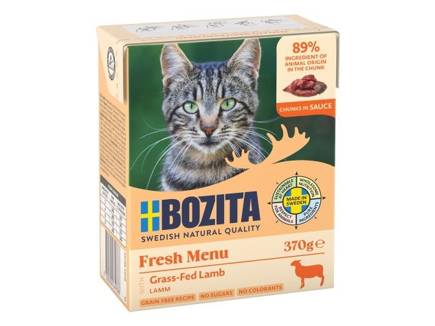 Bozita 64938, Voksen, Lam, 370 g, Kornfri