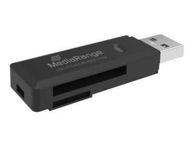 Mediarange - Kortlæser (Sd, Sdhc, Sdxc, Uhs/Mmc) - Usb 3.0
