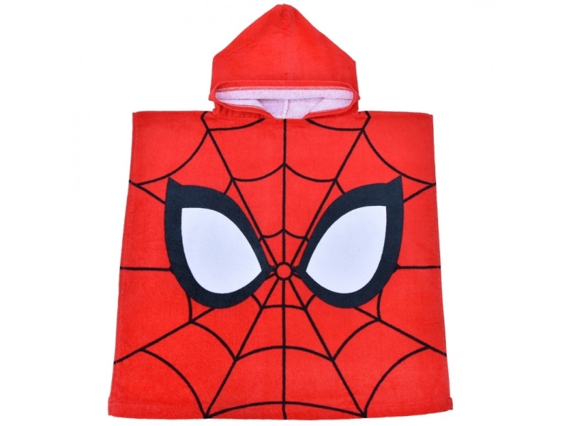 Spiderman Poncho badhandduk med huva | N - A | GameStuff