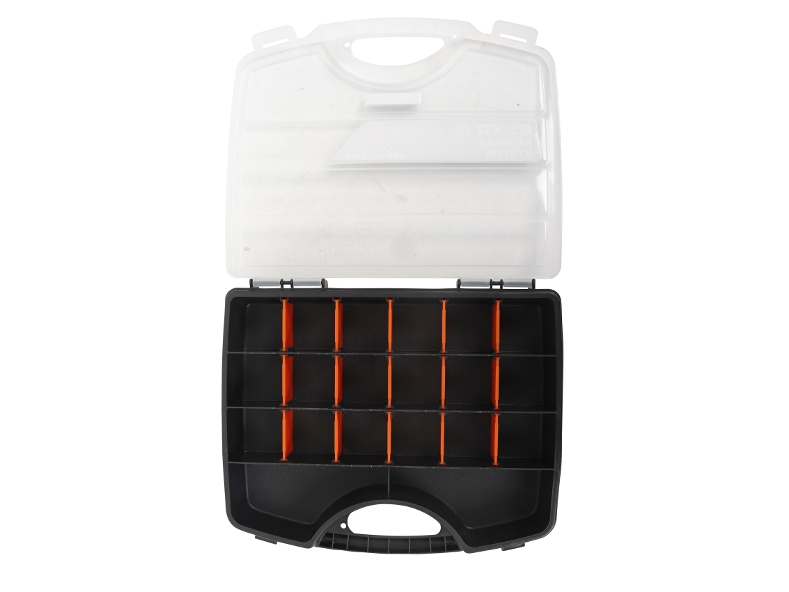 Boxer® sorteringslåda med 18 fack 25,5 x 21 x 4 cm. | Verktyg & Verkstad - Handverktyg - Övriga handverktyg | GameStuff