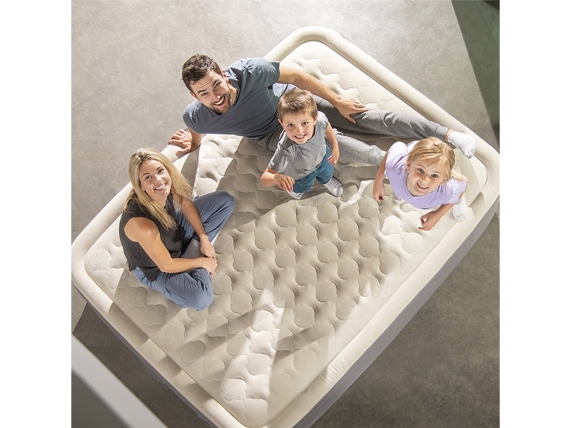 Intex DuraBeam PremAire II, Dubbelmadrass, Rektangel, Inomhus & utomhus, Inbyggd luftpump | Utomhus - Camping - Luftmadrass | GameStuff