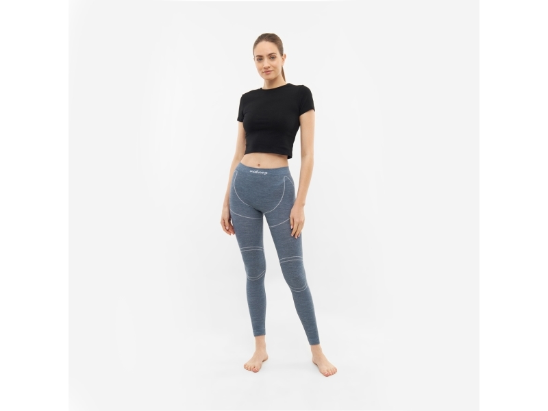 Damenunterwäsche Viking Lana Pro Pants Merino Größe S Grau