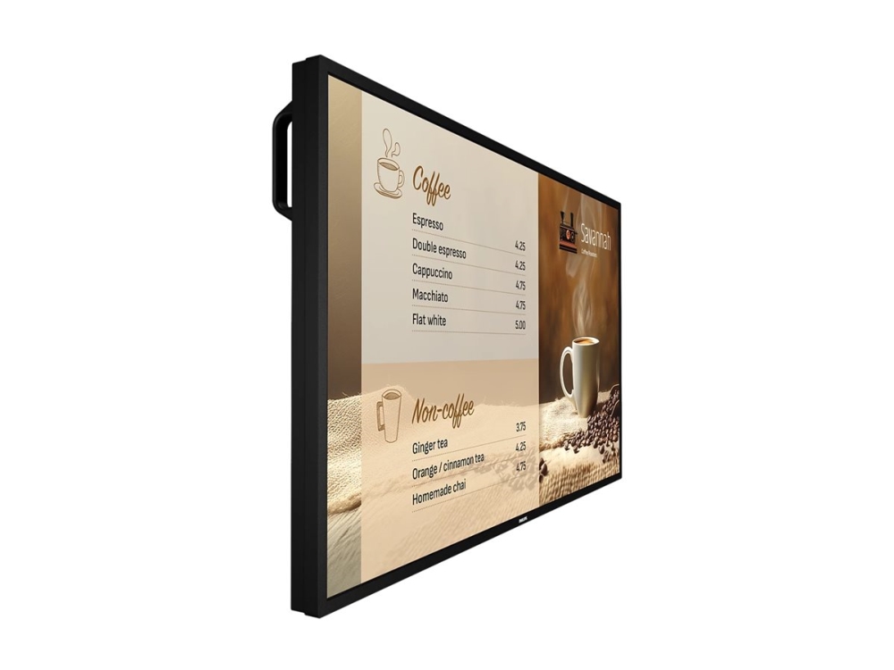 Philips 43Bdl6017p - 43" Diagonal Klasse (42.5" Til At Se) - P-Line 6000 Series Led-Bagbelyst Lcd Paneldisplay - Digital Skiltning - 4K Uhd (2160P) 3