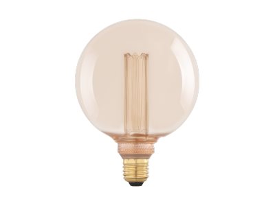 Eglo E27 Led St64 Amberfarvet Dråbe Dekorationspære Med Varmt Hvidt Lys