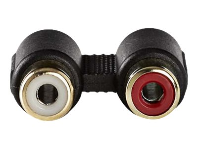 Nedis - Lyd Adapter - Rca Hun Til Rca Hun - Antracit (Sort)
