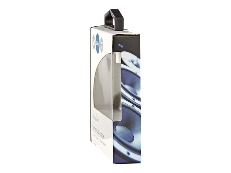 Nedis - Lyd Adapter - Mini-Phone Stereo 3.5 Mm Hun Til Stereostik Han - Antracit (Sort)
