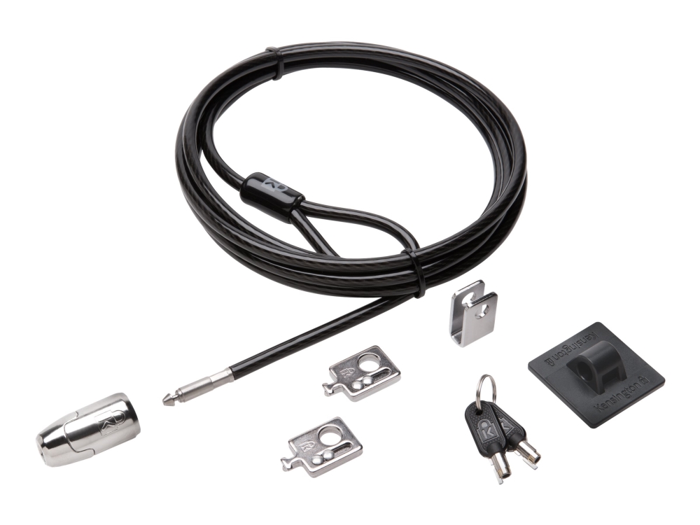 Kensington Desktop And Peripherals Locking Kit 2.0 - Supervisor Keyed - Sikkerhedspakke For System - 2.44 M