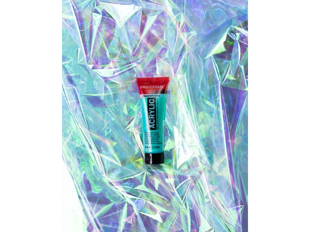 Amsterdam Standard Series Acrylic Paint Colorful Metallic Set | 6 X
