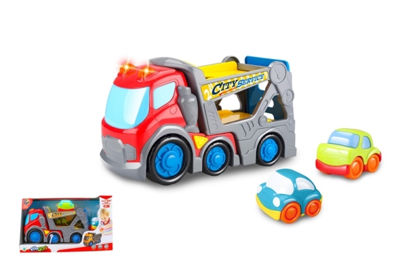 Okänt varu T leksak Busy City DHTS10359J, röd | Leksaker - Bilar och andra fordon - Leksaksbilar | GameStuff