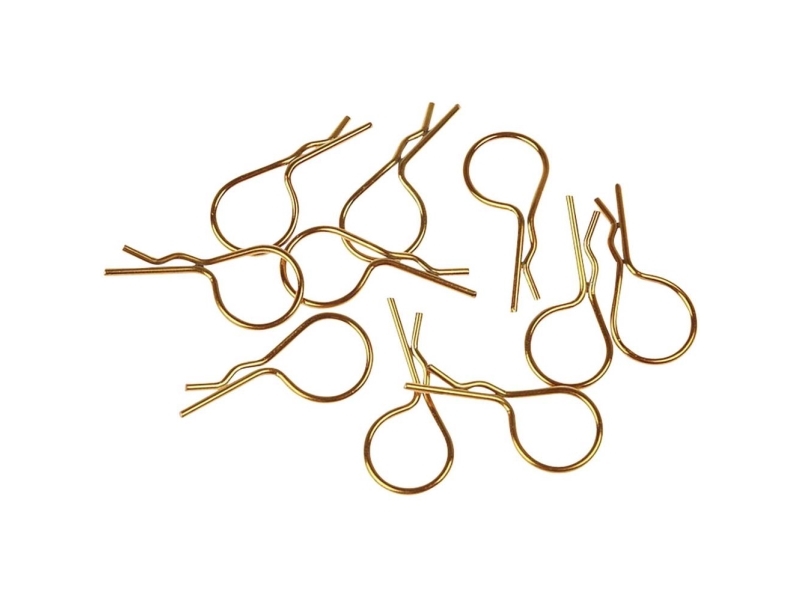 XCeed 1:10 Karosserifästen Guld 1 del | Radiostyrd - Modellbilar Tillbehör - Karosser | GameStuff