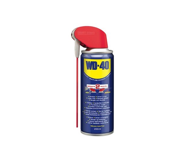WD40 multioljespray 200ml - Med smart sugrör för exakt applicering av smörjmedlet | Verktyg & Verkstad - Underhåll - Smörjmedel | GameStuff