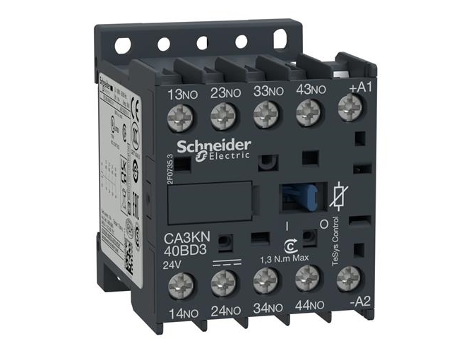 Schneider Electric Tesys K Control Relay, Schwarz, Weiß, 230 V, 50 - 60 Hz, 45 X 57 X 58 Mm, 225 G, -25 - 50 °C