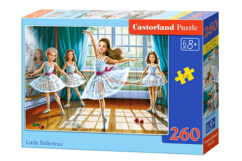 Castorland Little Ballerinas, 260 Stk, Ballet, 8 År