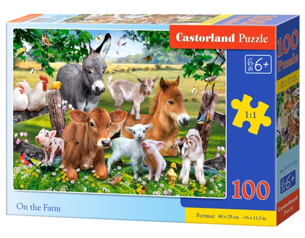 Castorland B-111138 Puzzle Puzzle 100 Pc(S) Tiere