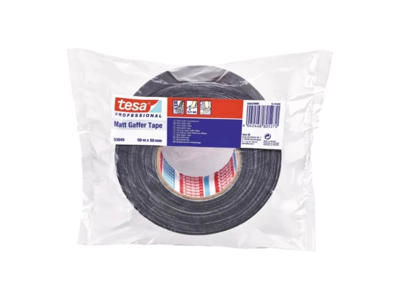 Tesa Neu 53949-00000-02 Textilband Tesa Gafferband Schwarz (L X B) 50 M X 50 Mm 1 St