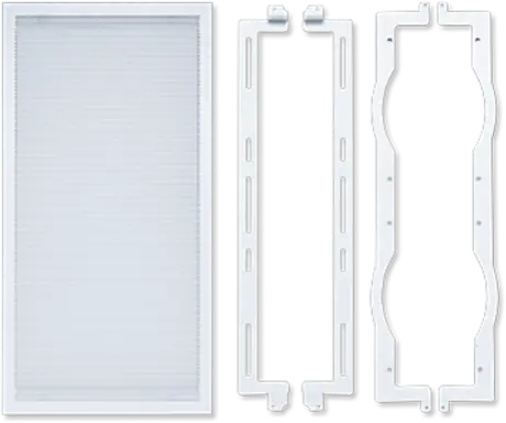 Lian Li O11DERGB-4W, Tower, Tillbehörskit, Gjuten aluminium, Stål, Vit, 120,140,160 mm, O11D EVO RGB | Datorkomponenter - Datorchassin & Tilbeör - Tillbehör | GameStuff