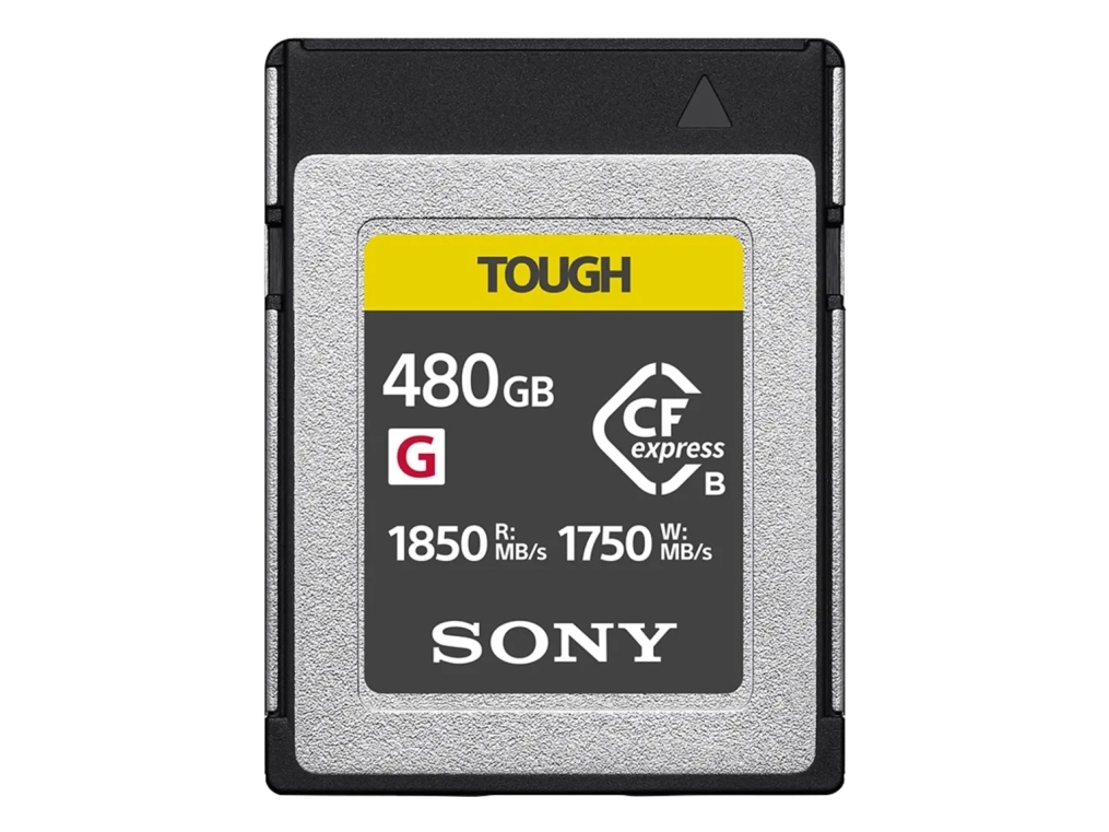 Sony Ceb-G Serie Ceb-G480t - Flashhukommelseskort - 480 Gb - Cfexpress Typ B
