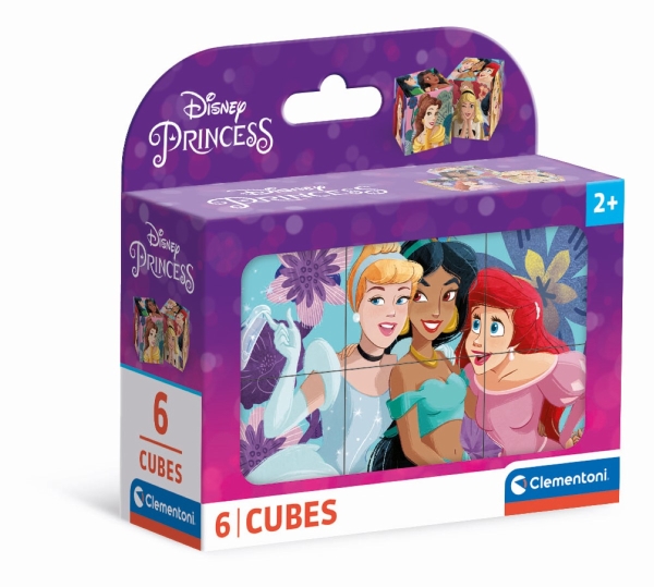 Clementoni Block Puzzle Disney Princess 6 pcs. Blok