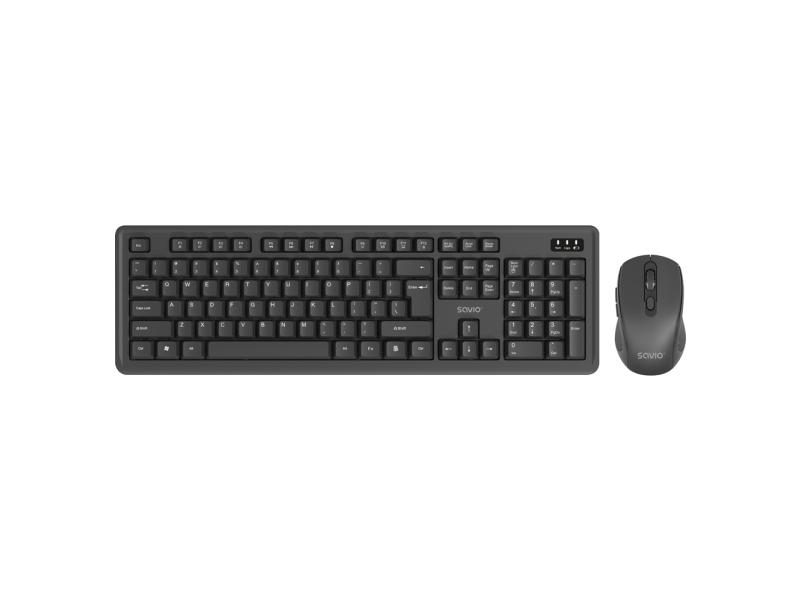 Savio Kb-04 Home/Office Usb Qwerty Uk Internationalt Tastatur Sort