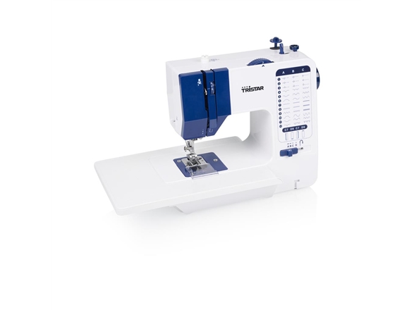 Siuvimo mašina Tristar Sewing machine SM-6005 Number of stitches 38 Number of buttonholes 1 Baltas/Mėlyna | Baby & barn - Sömnad, stickning & virkning - Symaskiner | GameStuff
