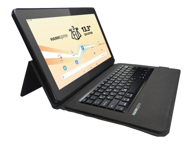 Hannspree Trådløst Tastaturhylster Med Foldbart Stativ Til Hannspree Pad 13,3'' Zeus &Amp Zeus 2 (80-Pm000001g02k)