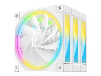 Deepcool Fl12r - Etuiblæsersæt - 120 Mm - Hvid