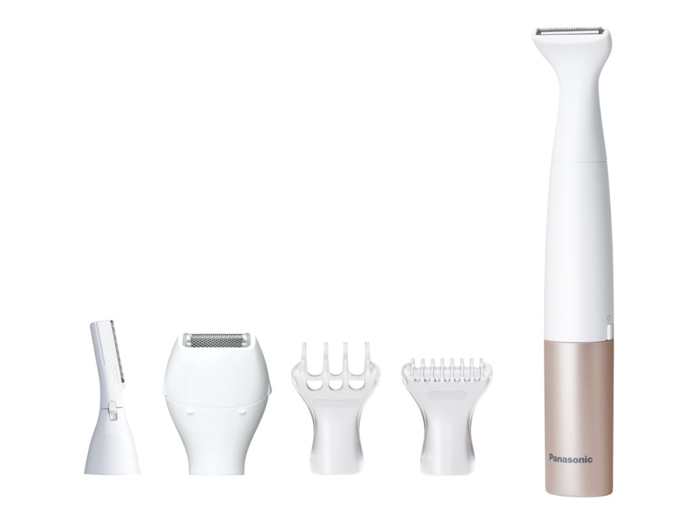 Panasonic Panasonic Body & Bikini Epilator 5-in-1 5in1 white gold ES-WM31-P301 ESWM31P301 (ES-WM31-P301) | Hårvård - Hårborttagning - Epilator | GameStuff