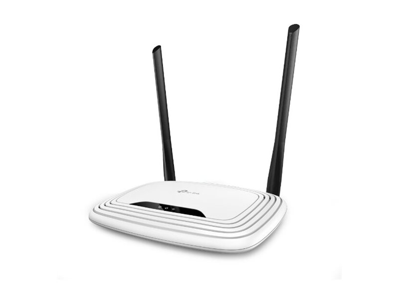 Tp-Link Tl-Wr841n Trådløs Router Hurtigt Ethernet Enkelt Band (2,4 Ghz) Sort, Hvid